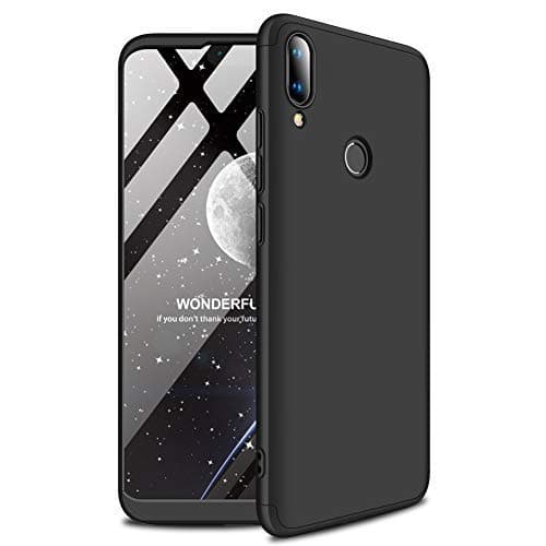 Huawei Y9 2019 Case, AChris Case Cover for Huawei Y9 2019 360 Degree Protection Slim PC Phone Case Bumper Shock-Absorption Anti-Fingerprint with Screen Protector