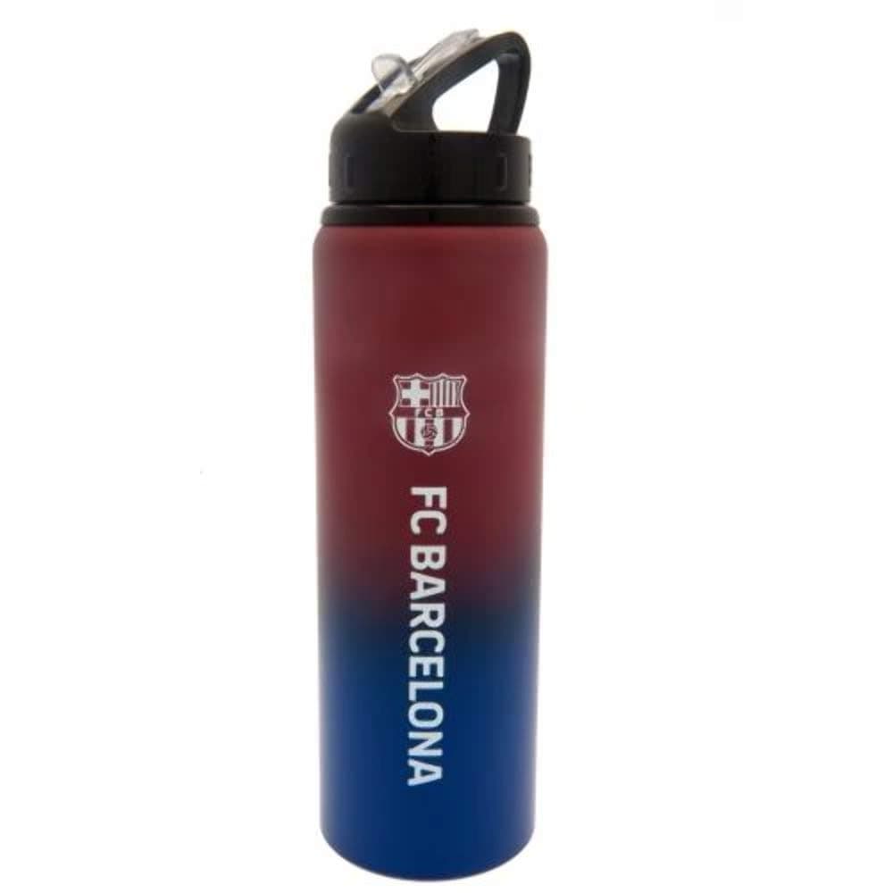 Fc Barcelona Aluminium Sports Water Drinks Bottle Fade Design XL