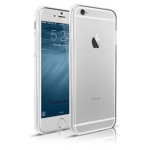 PhProtection, Ultra Slim Transparent Rubber Elegant Clear Case for iPhone 6/6s - (Clear) CS18