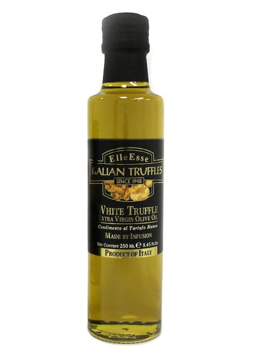Italian White Truffle Extra Virgin Olive Oil - Gourmet Culinary Cooking Oil, 250ml x 6 Pack