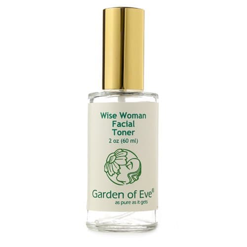 Garden of Eve Wise Woman Anti-aging Facial Toner(Anti-Aging,Combination,Normal,Sensitive)Hydrating(Non-alcohol, Non-drying)(Certified Organic Ingredients)Fragrance-Free(No synthetic ingredients)2 oz.