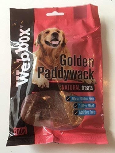 Webbox Golden Paddywack Natural Dog Treat