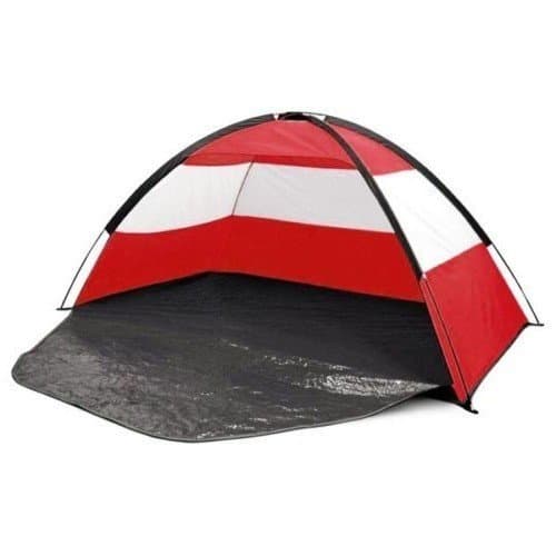 Wilton Bradley UltraViolet Protection Factor UPF40 Beach Tent Shelter Sun Shade Garden (Red)
