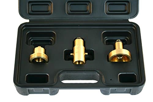 Europa car fuel tank adaptor kit with case (ACME, DISH, bayonet), LPG gas autogas, 12 mm, short