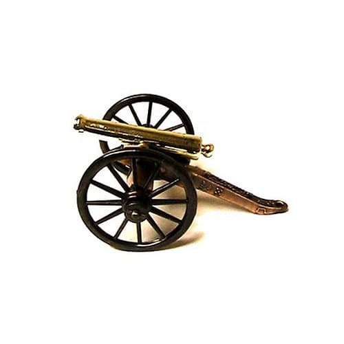 Miniature Napoleon Civil War Cannon Metal Figurine