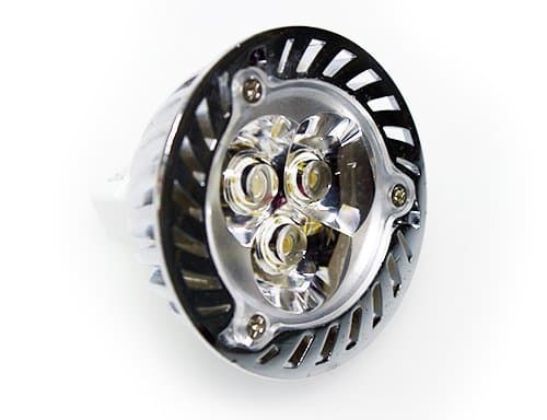 MR16 3X1W Hi-Power LED Warm White Spotlight Light Bulb