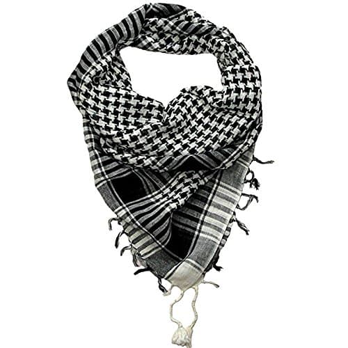 PASHMEEN Stylish Desert Shemagh Arafat Scarf for Men & Women 40 * 40 inches