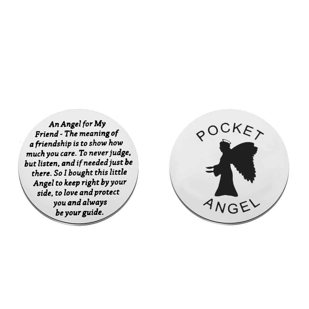 TIIMGGuardian Angel Coin Angle Gifts Protection Gift Inspirational Gift for Best Friend