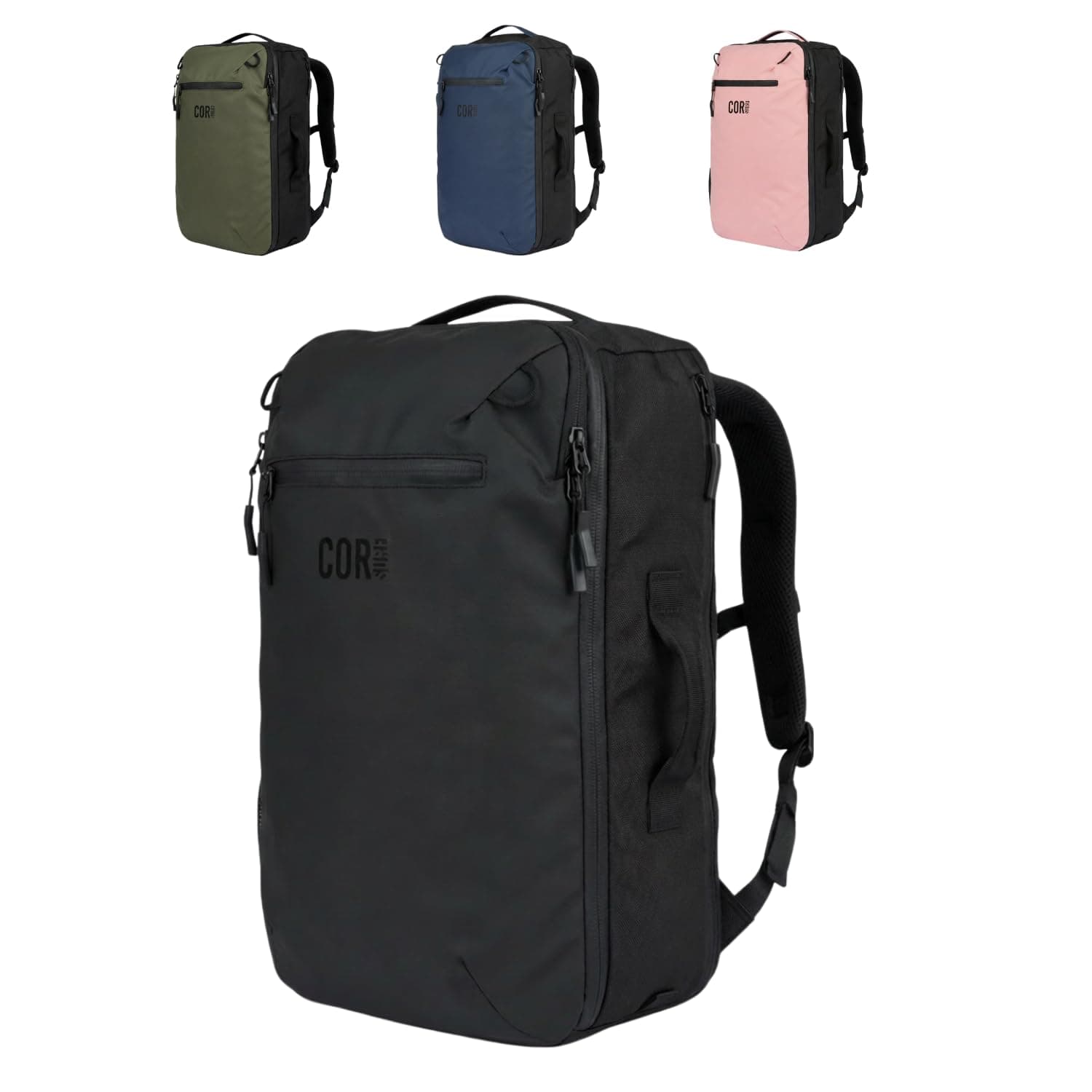 COR Surf Travel Backpack Laptop Backpack 28L Black