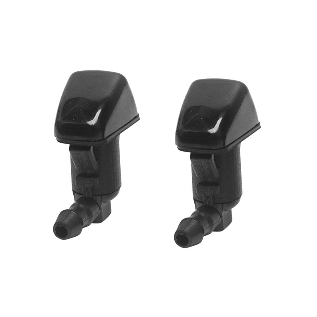 Chevrolet GMC Buick Cadillac Saturn Windshield Wiper Washer Nozzle, Direct Replacement, Durable Front Wiper Washer Nozzle Spray Sub Assembly, Pack of 2