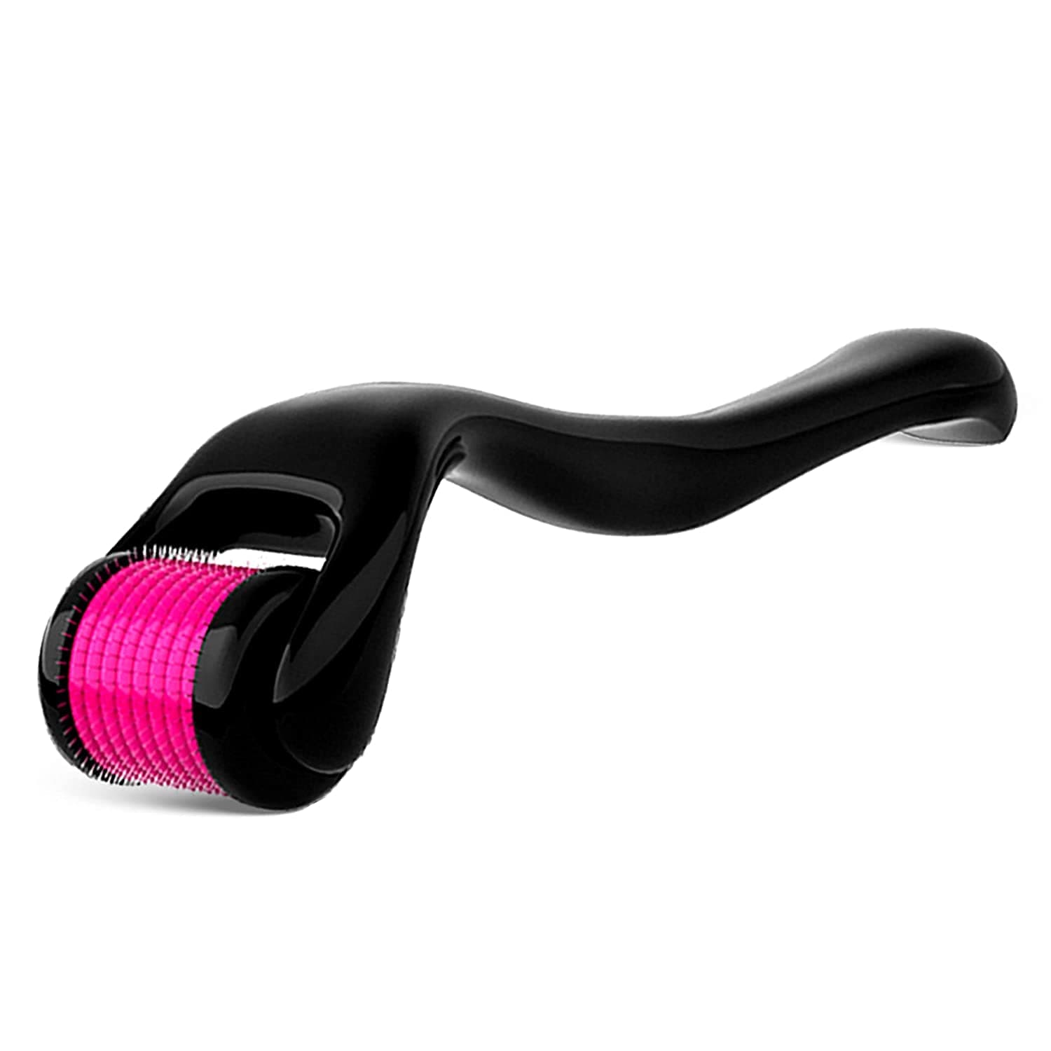 COUCHLY Derma Roller with 540 Titanium Alloy Micro Needles | Suitable for Beard Also | Reduces Hair Fall | Stimulates Hair Follicles | Easy to use | Safe & Effective (0.5MM)