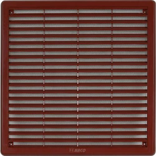 Air Vent Grille Cover 300 x 300mm 12 x 12inch Brown Ventilation Cover ASA Plastic