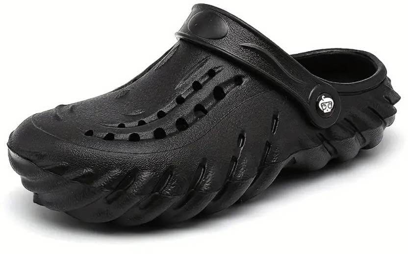 Kraasa Extra Soft Men's Classic Casual Sports Clogs/Sandals with Adjustable Back Strap for Adult | Comfortable & Lightweight| Stylish & Anti-Skid| Waterproof & Everyday Use Mules for Gents/Boys