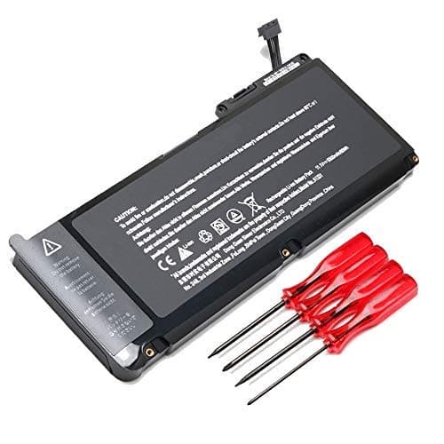 WENYAA A1331 New Laptop Battery for A1331 A1342 MacBook Unibody 13.3 Inch (Only for Late 2009 Mid 2010); fit 661-5391 661-5585 020-6580-A MC234LL/A MC233LL/A MC207LL/A MC516LL/A Laptop