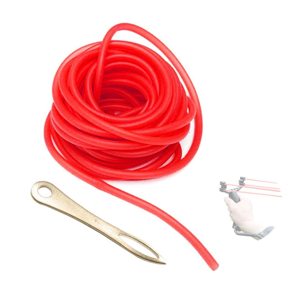 Latex Rubber Tubing Slingshot Catapult Speargun Band Surgical Tube Natural Rubber Hose Accessories for Making Hunting Catapult Slingshot Workout