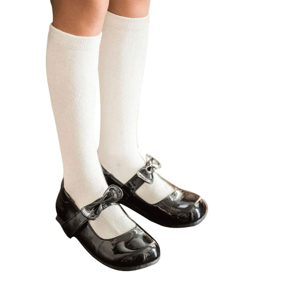 COTTON DAY3 Pack Boys & Girls School Uniform Cotton Knee High Socks