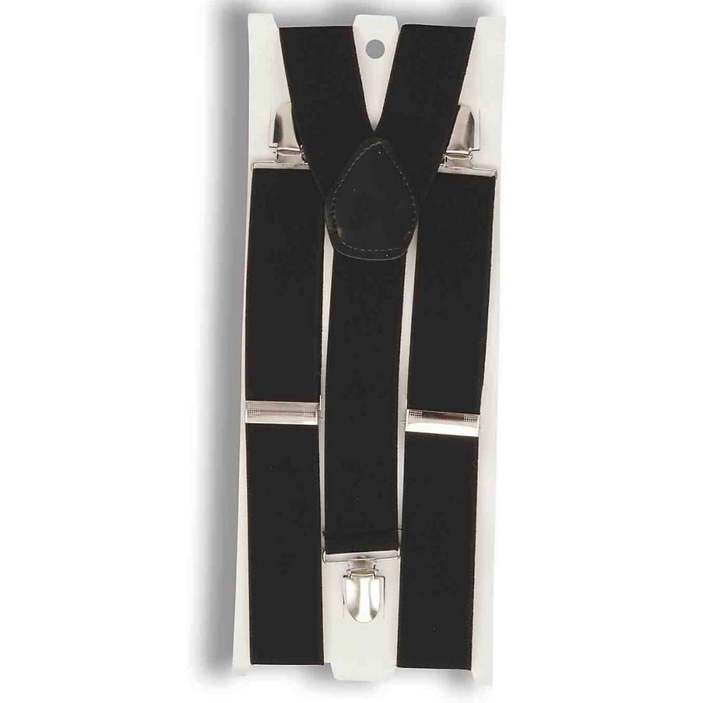 Classic Black Suspenders