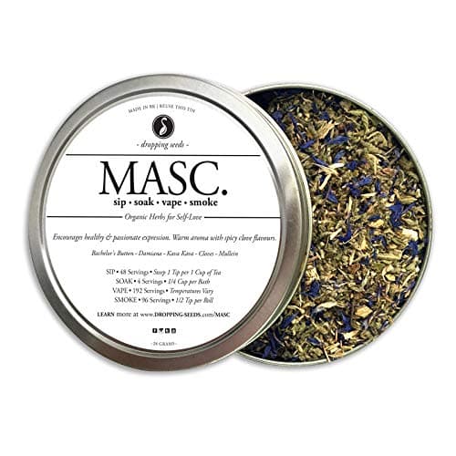 Organic Herbal Smoking Tea Blend For Enhancing Self-love I HIS Herbal Blend (28 G)