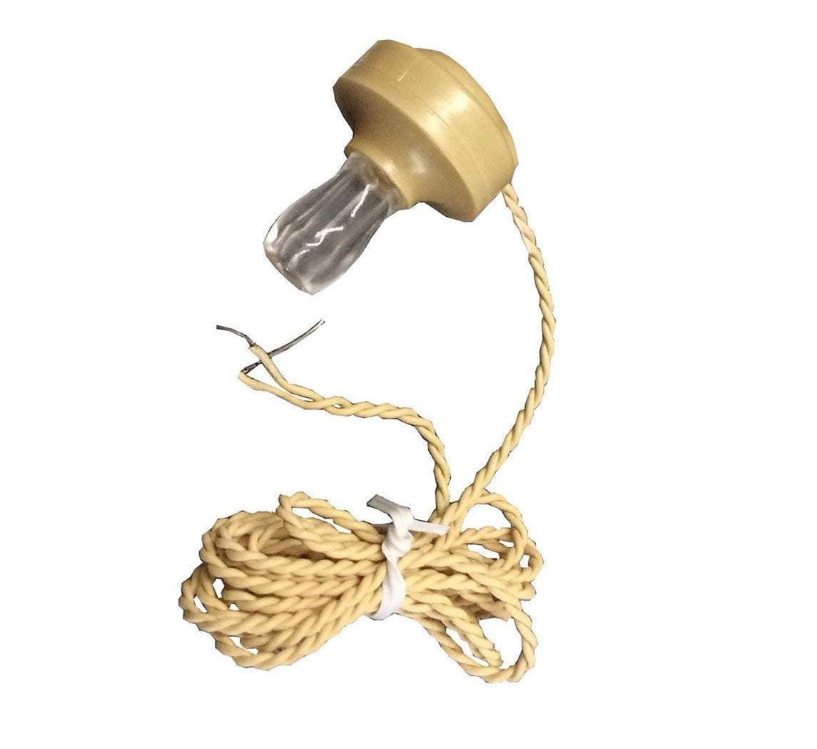 Crystal Earphone -Piezoelectric Classic Style Ear Piece/Bud for Crystal & Transistor Radios