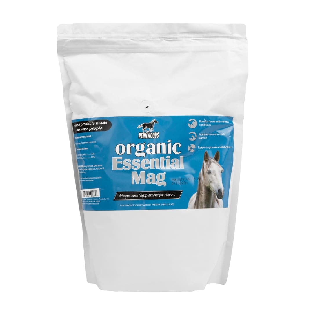 Equine Products Essential Mag - 5 LBS | Horse Vitamin | Magnesium | Horse Supplement | Glucose Metabolism | Metabolic Issues | Horse Nutrition |