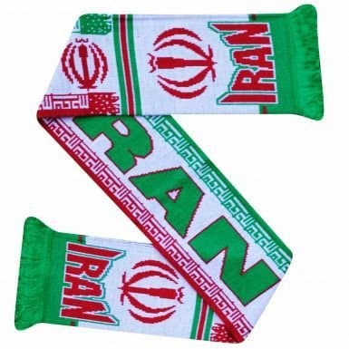 Iran Team Melli Football Scarf