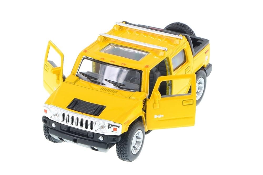 H2 Hummer SUT 5" 1:36 Scale Die Cast Metal Model Toy Truck (Yellow)