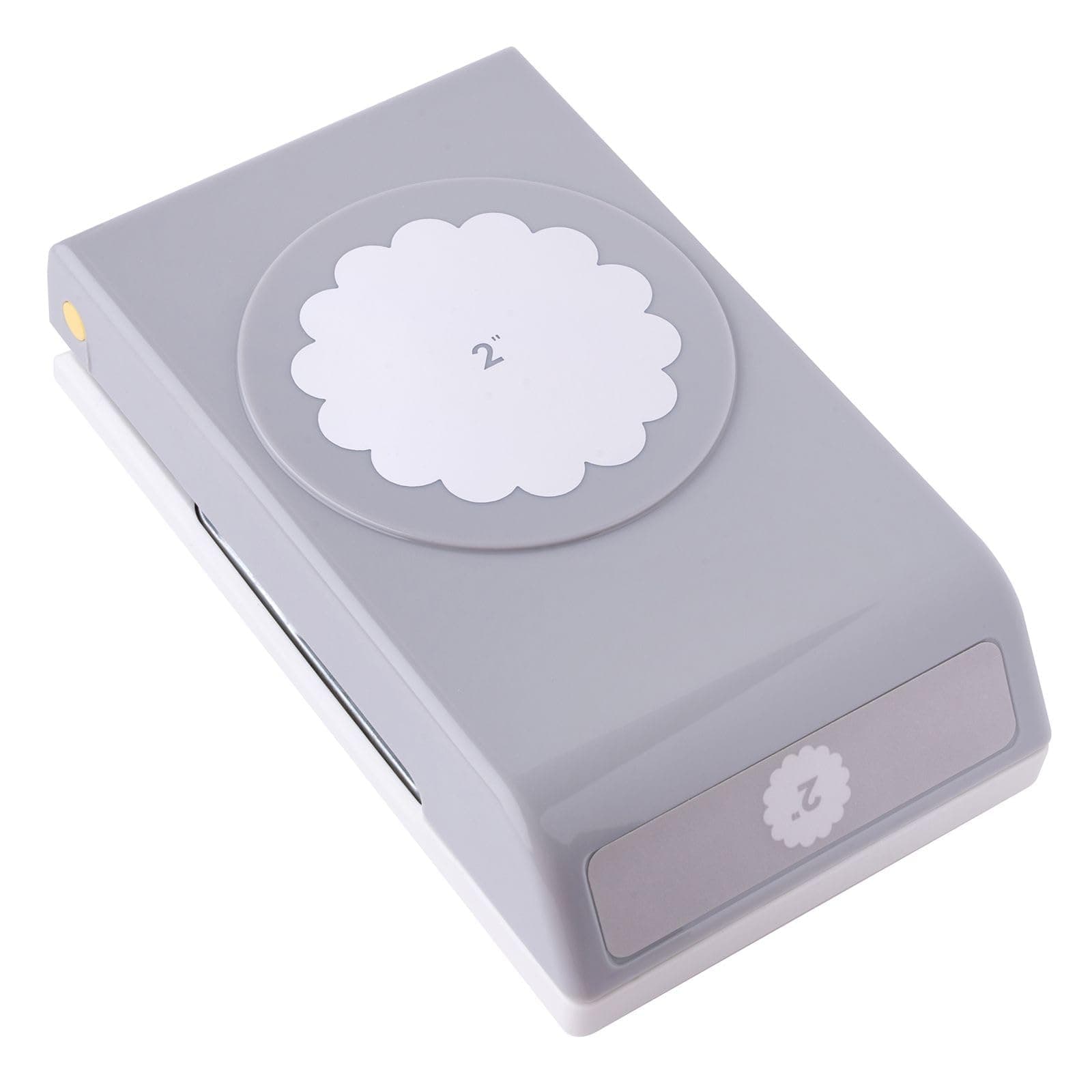 2-inch Circle Paper Punch, Large, Scallop, New Package