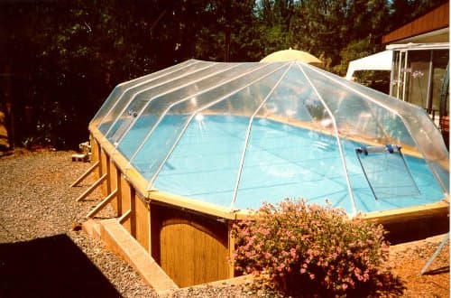 15' X 24' Oval Above Ground Swimming Pool Solar Sun Dome Cover Heater Sundome 14 Panels
