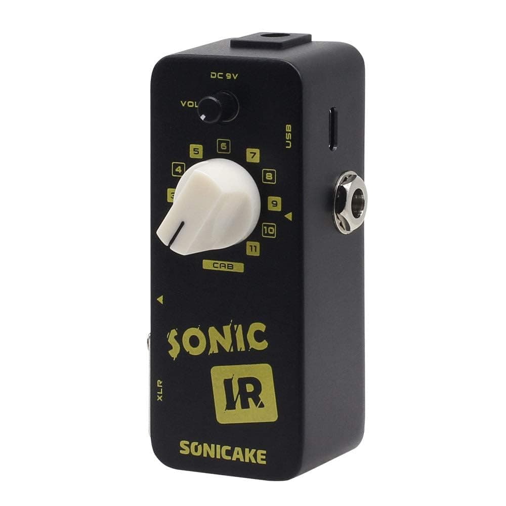 SONICAKE QSS-12 Sonic IR Electric Guitar Effect Pedal Guitar Bass Speaker Cabinet Simulator Impulse Response Loader