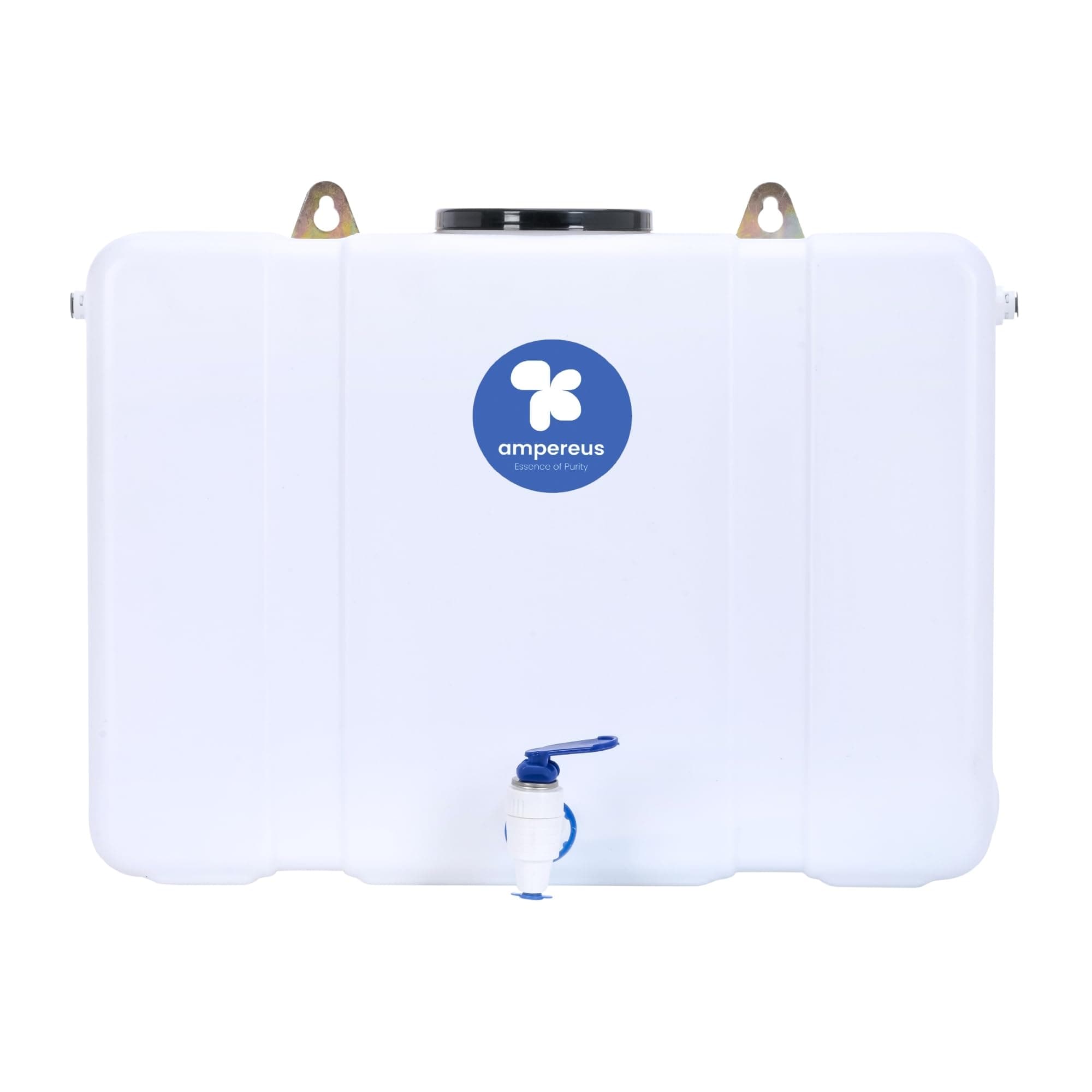 AMPEREUS® RO Waste Water Storage Tank | Compatible with All AC & RO Water Purifier Storage Tank | Durable Plastic Waste Water Tank for Home, Kitchen & Commercial Use (18 Liter)