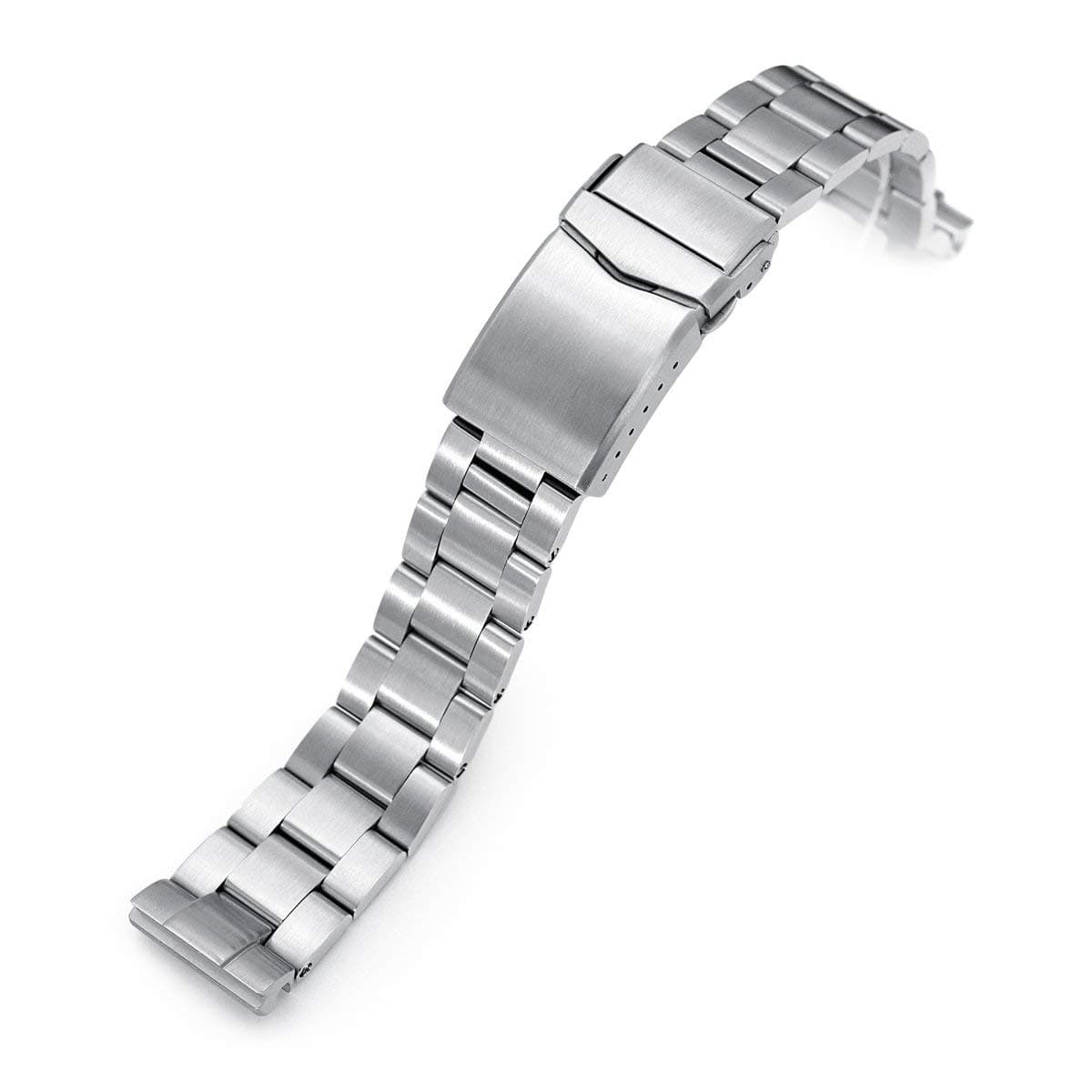 MiLTAT metal watch band compatible with Seiko 62MAS SPB071 SPB053 SPB051, 20mm Super-O Boyer