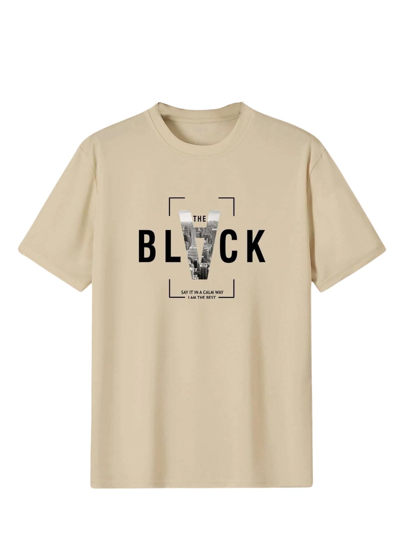 Lymio Men's Cotton Regular Fit T-Shirt