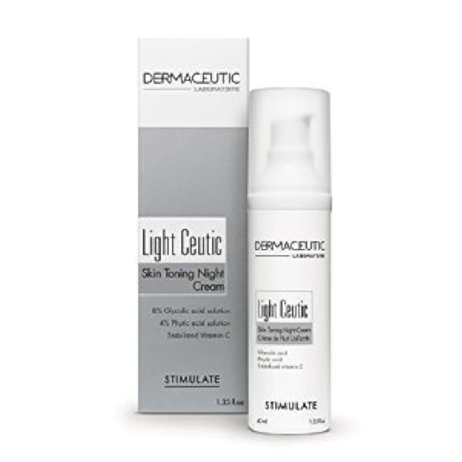 Light Ceutic Skin Toning Night Cream (40 ml) 1.35 fl oz