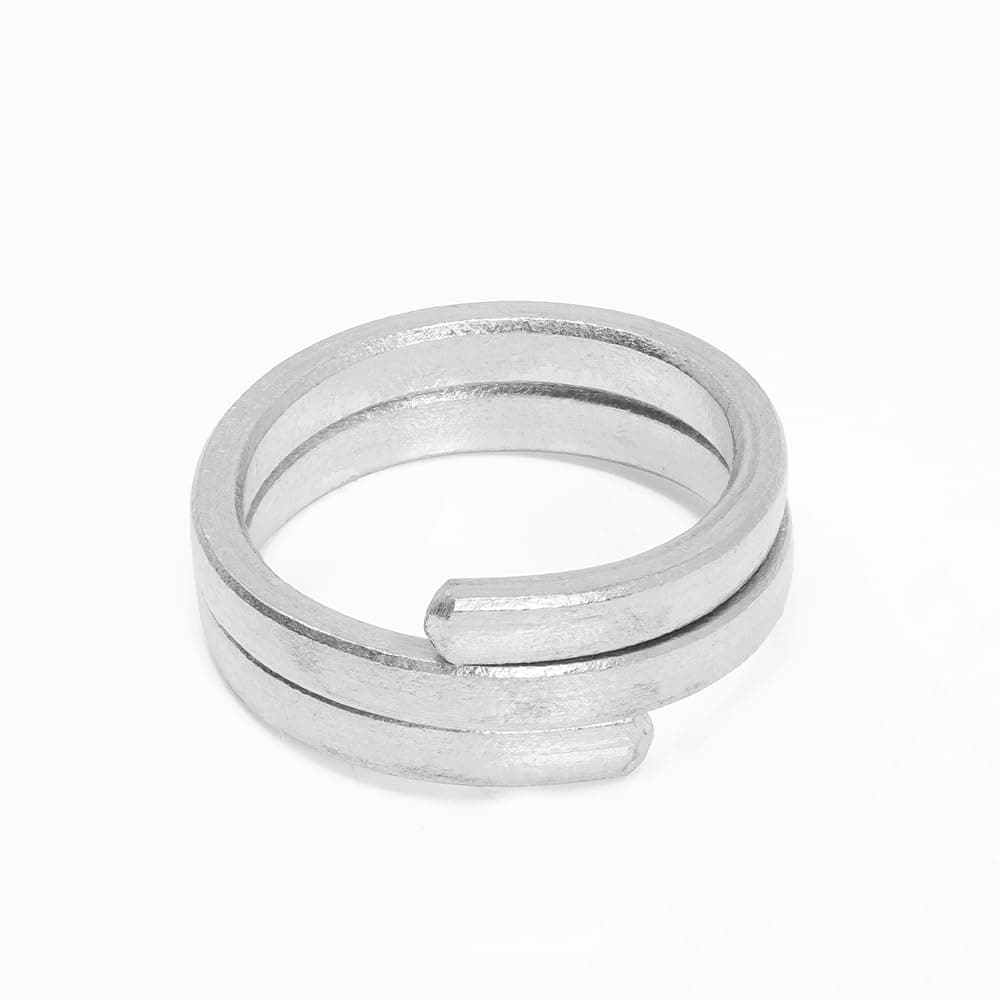 99.9% Pure Ranga (Tin) Ring For men and women - Free Size ring