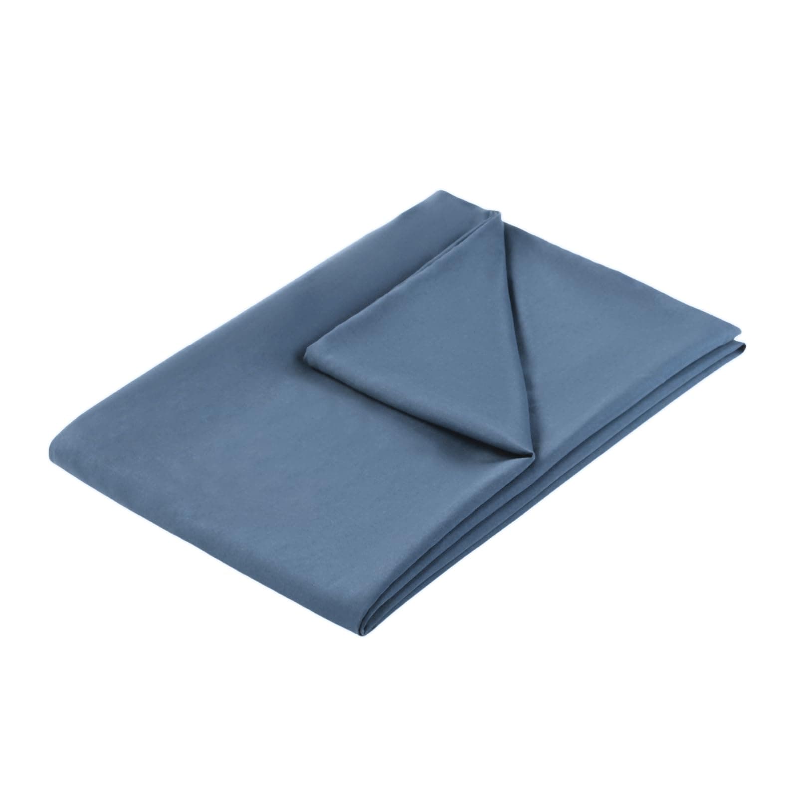 Weighted Blanket Cover 48x72, Light-Blue, 48x72 Weighted Blanket Cover, Duvet Cover for Weighted Blanket, Heavy Weighted Blanket Cover with 8 Ties