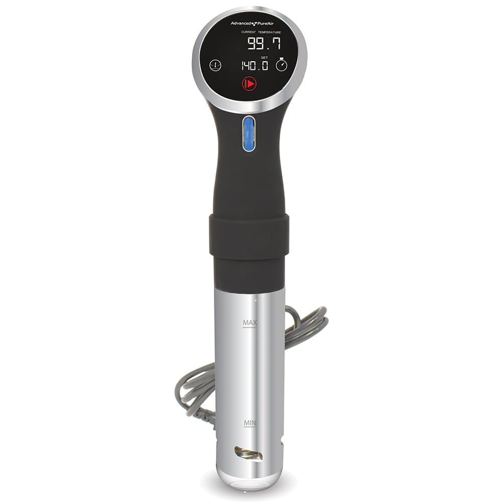 Precision Cooker Sous Vide | Water Cooker Machine | Food Circulator Immersion Cooker | Accurate Temperature Digital Timer | Easy to Use Sous Vide Machine Stainless/ 800 Watts