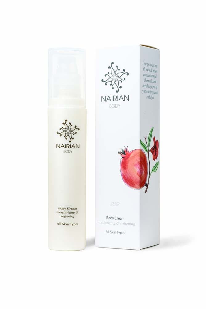 Body Cream, Moisturizing & Softening Skin Care (100 ml Bottle); All-Natural Hydrating Lotion for Dry, Normal and Sensitive Skin w/Soothing Shea Butter