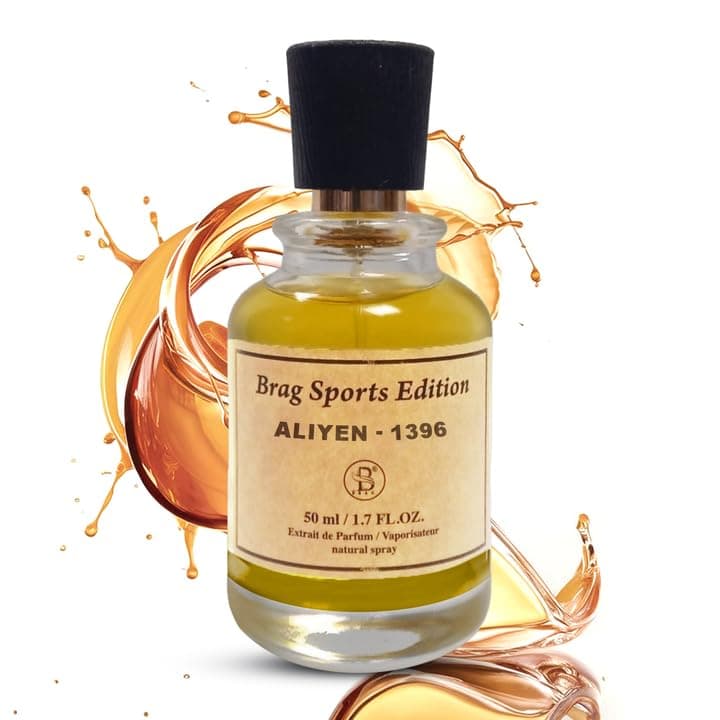 Brag Sport Edition Aliyen 1396 Eau de Parfum 1.7 OZ | Perfumes for Men | Long Lasting Arabic Perfume | Perfect Men’s Fragrances for Special Occasions | Oud Perfume for Men | عطر رجالي | عطور للرجال
