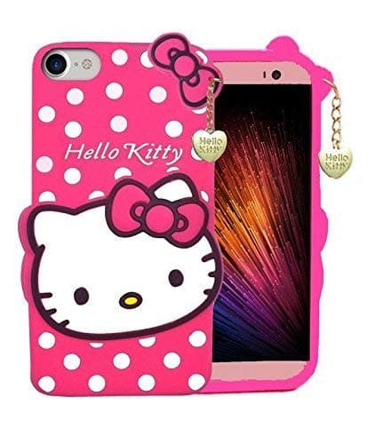 Trifty Trending Cat Cartoon Back Case Cover for Apple iPhone 6/6s - Pink