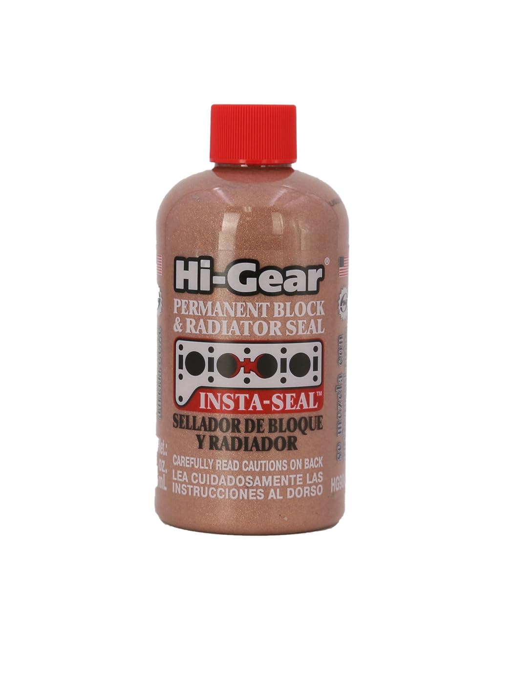 Hi-Gear HG9048s Insta-Seal Permanent Block Sealer - 8 fl. oz.