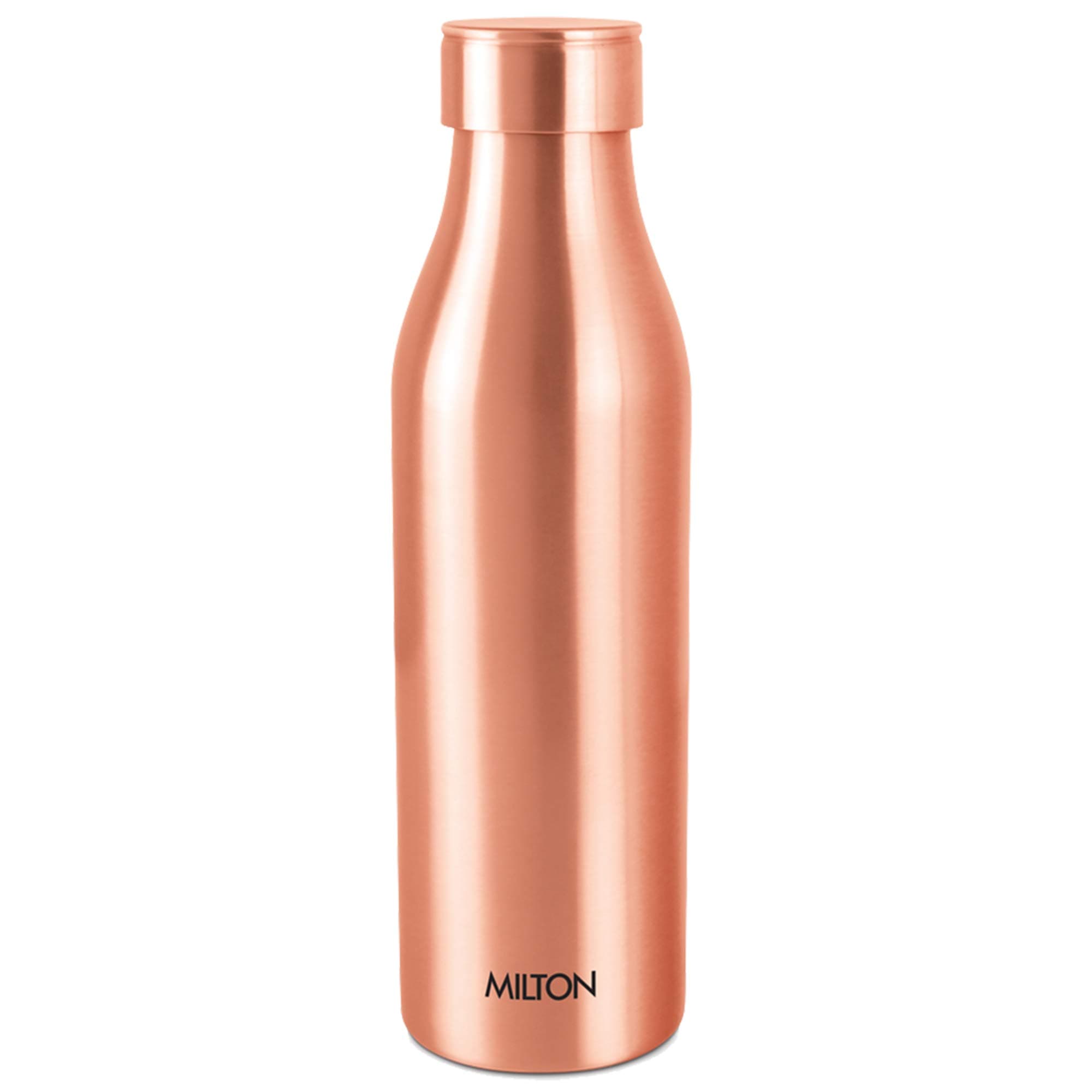 MILTON 960ml Original Copper Water Bottle - 100% Pure Copper Vessel for Drinking, BPA-Free, Leak-Proof, Boosts Immunity, Supports Digestive & Liver Health, Ayurveda Inspired - Charge 1000