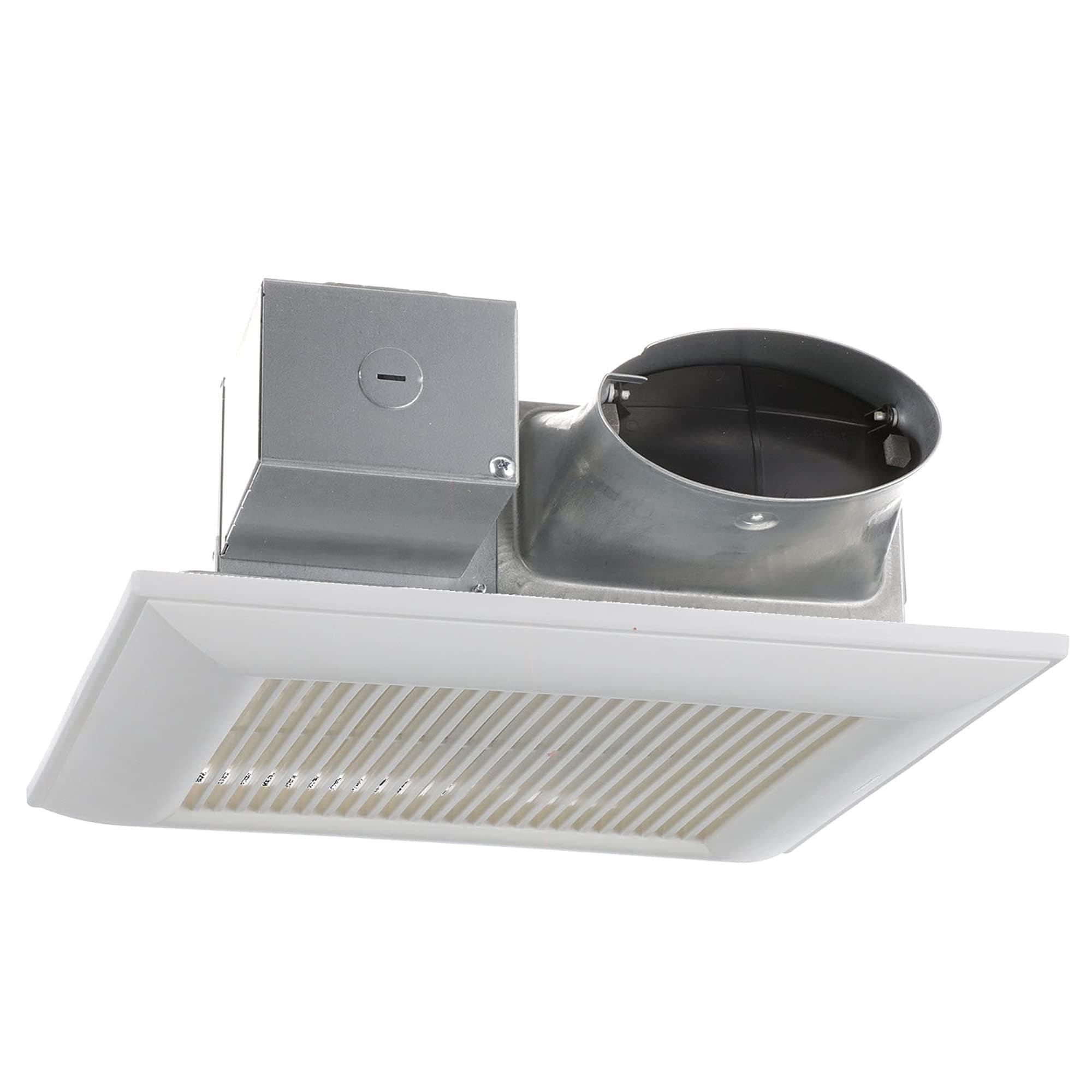 WhisperValue Ceiling/Wall Mount Dual Speed Bathroom Exhaust Fan, 30 to 100 CFM, FV-0810VSS1