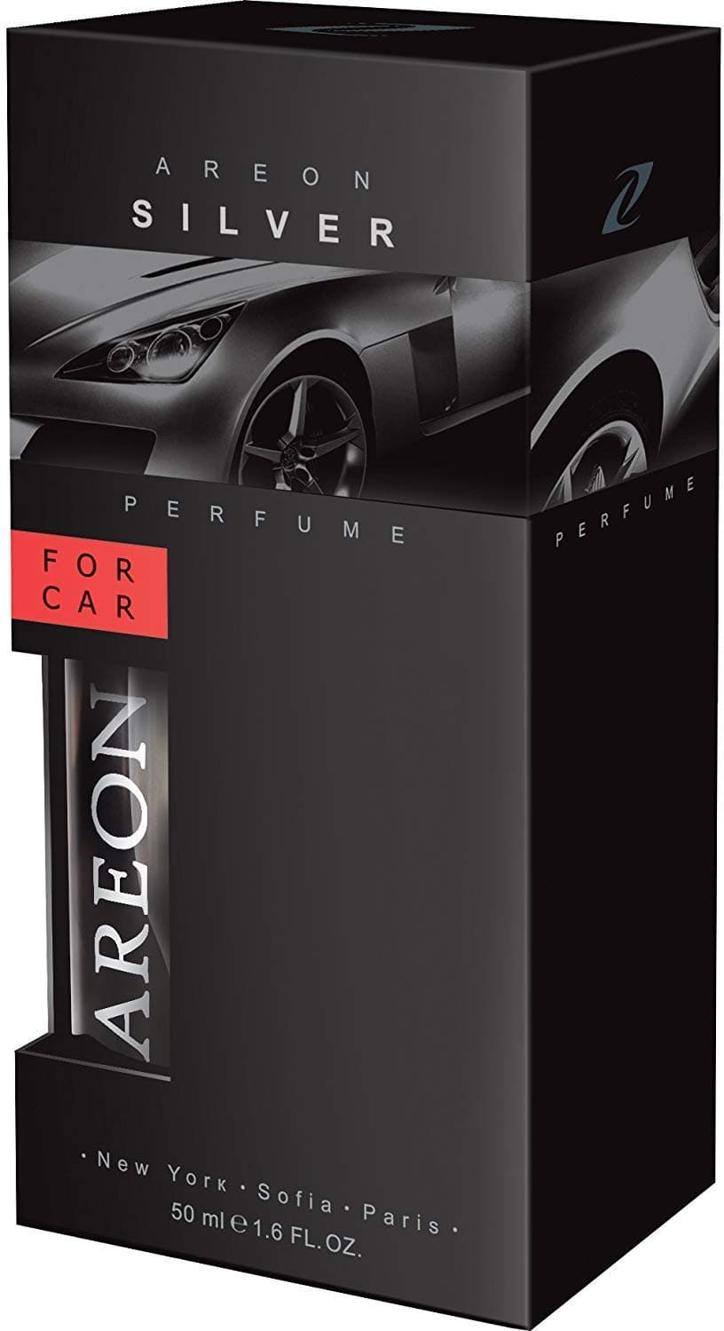 Car/Van/Home/Office Perfume Areon Silver 50 ml