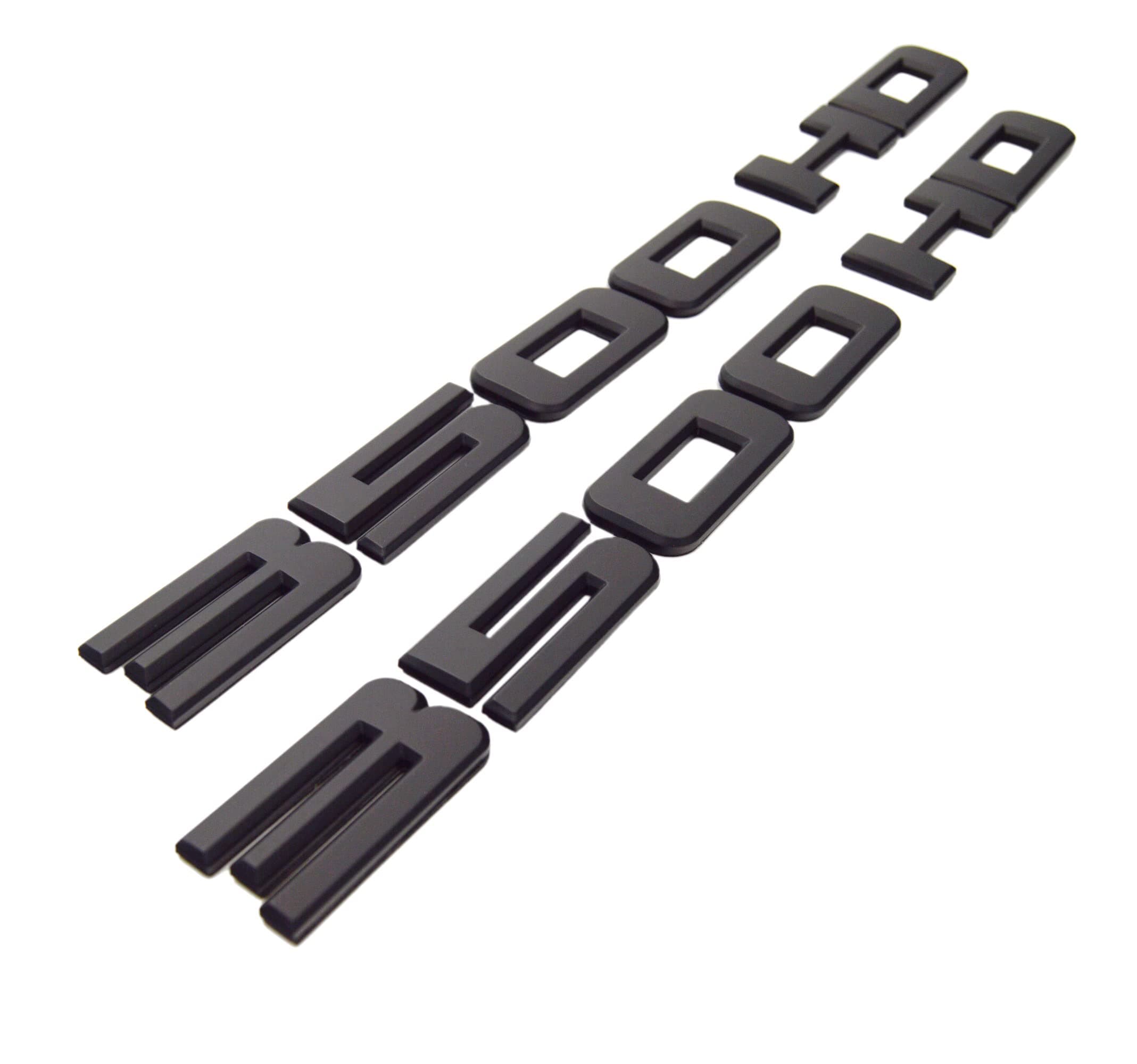 2x PartsTo "3500 HD" 3500 HD Emblem Nameplate for Chevrolet Silverado GMC Sierra Exterior Performance Trim Decal