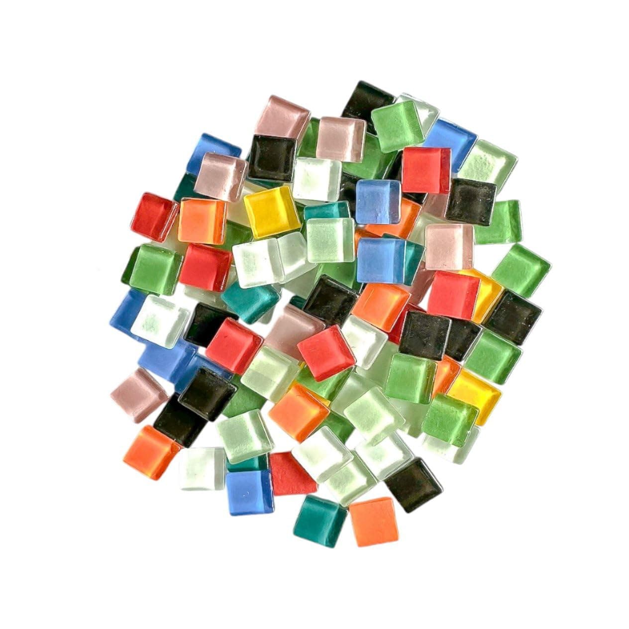 Multicolour 15x15x3mm Glossy 200 gm