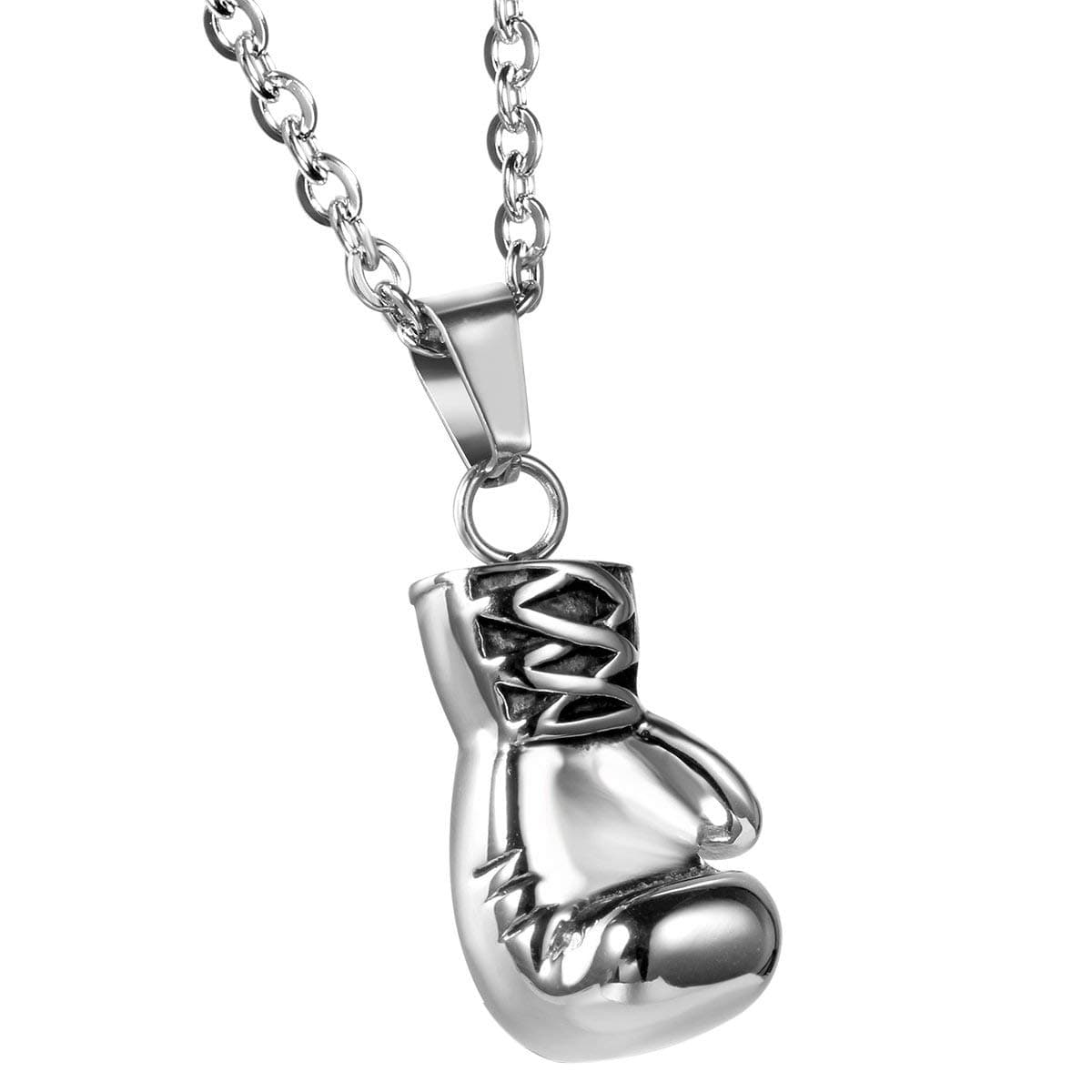 boxing glove pendant necklace