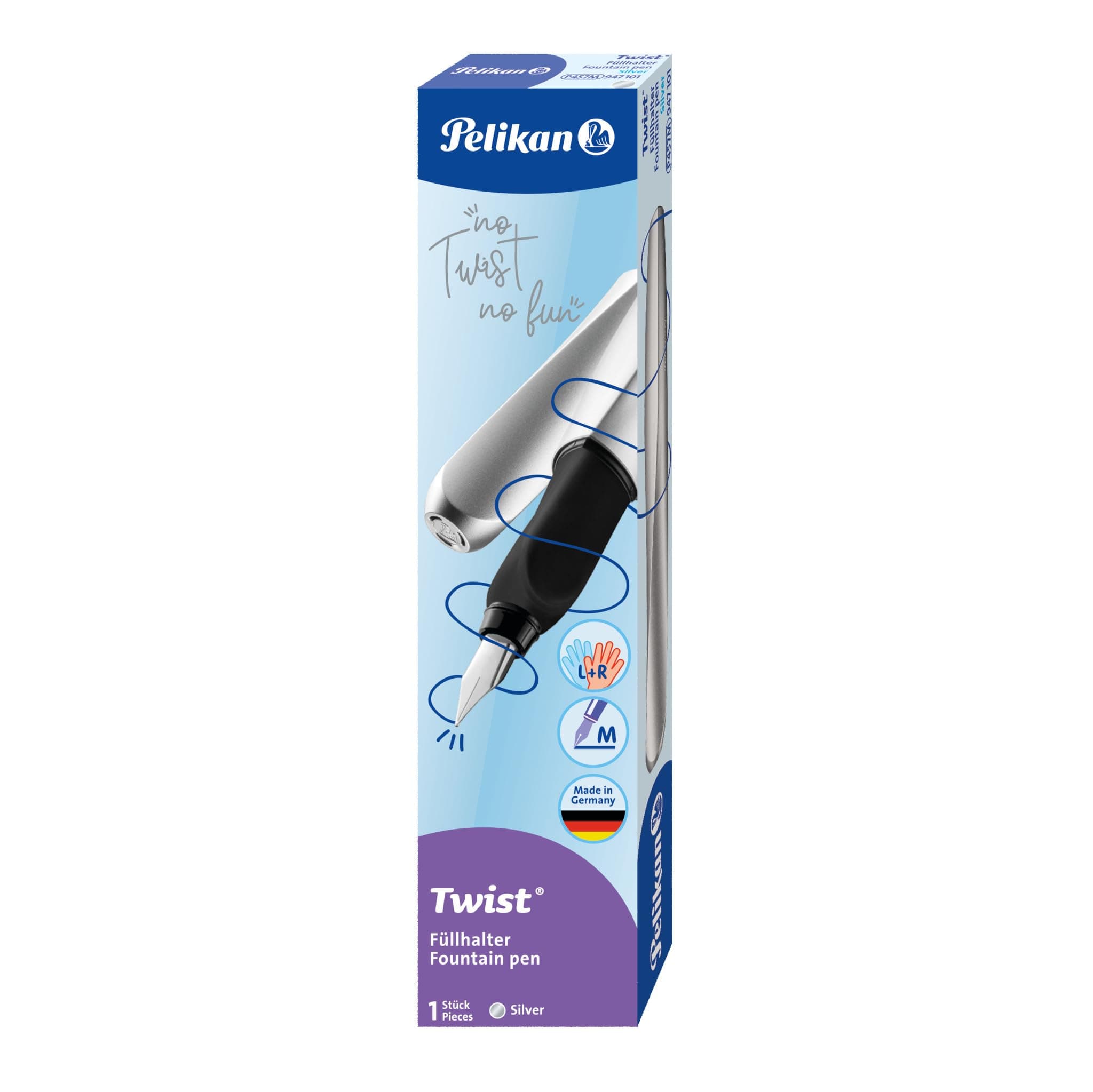 Pelikan Twist Fountain Pen,Blue