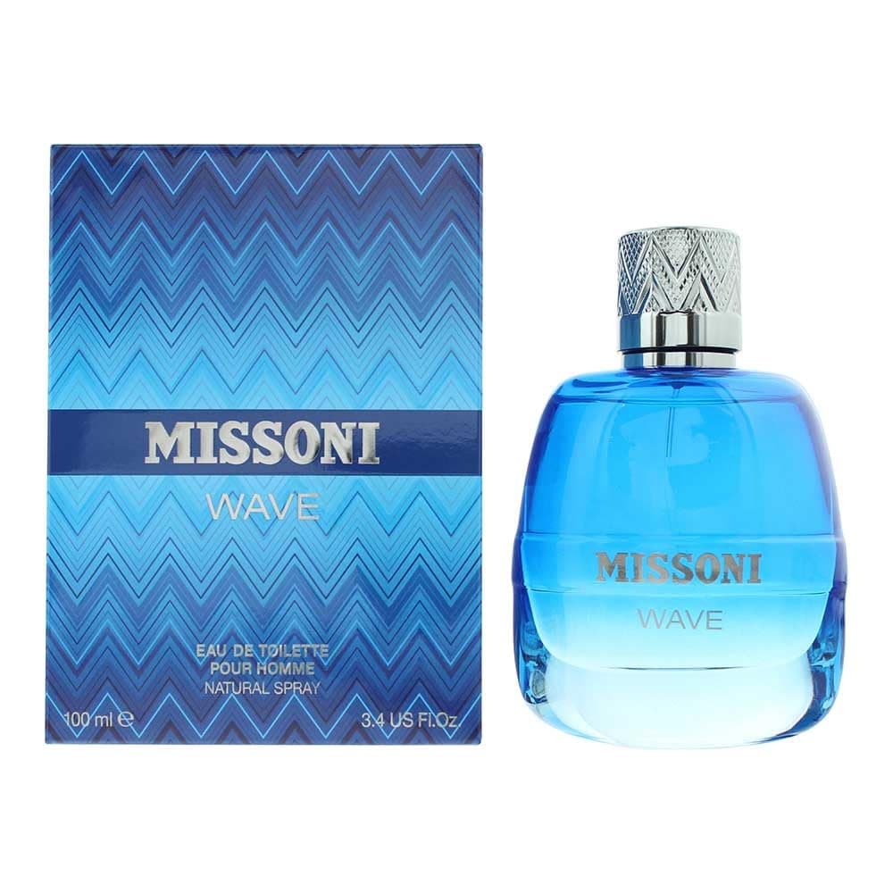 Missoni Wave Men EDT Spray, 3.4 Fl Oz (Pack of 1)