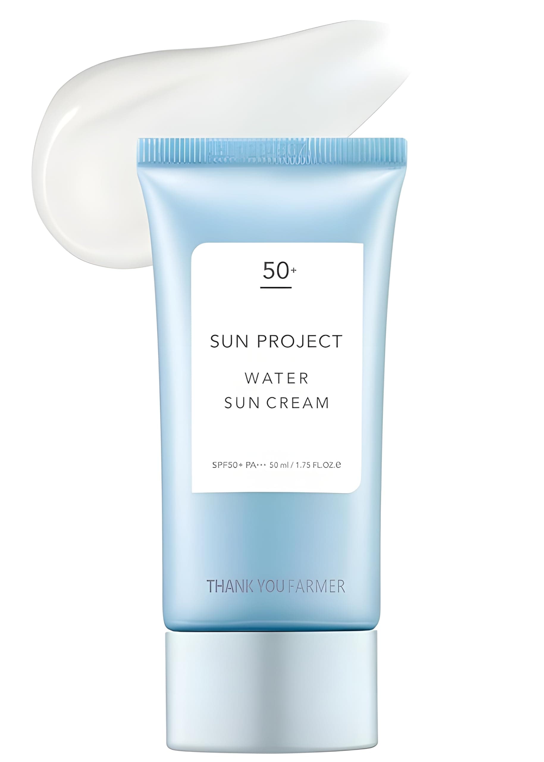 THANKYOU FARMER Sun Project Water Sun Cream SPF50+ PA+++ (50 ml) Korean Hydra...