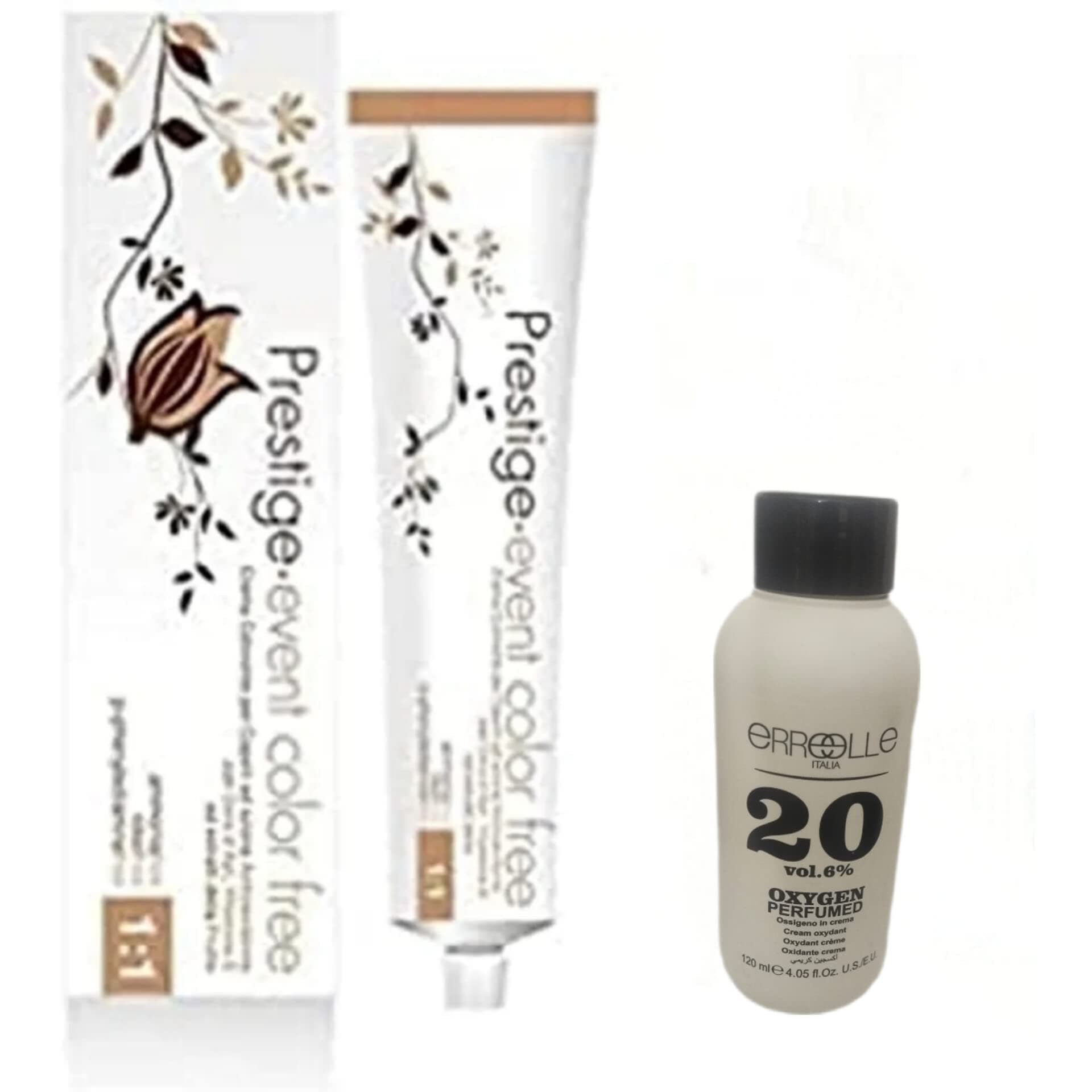 Prestige Event Color - Ammonia And P-Phenelendiammine Free Hair Color 3.0 (Darkest Brown)